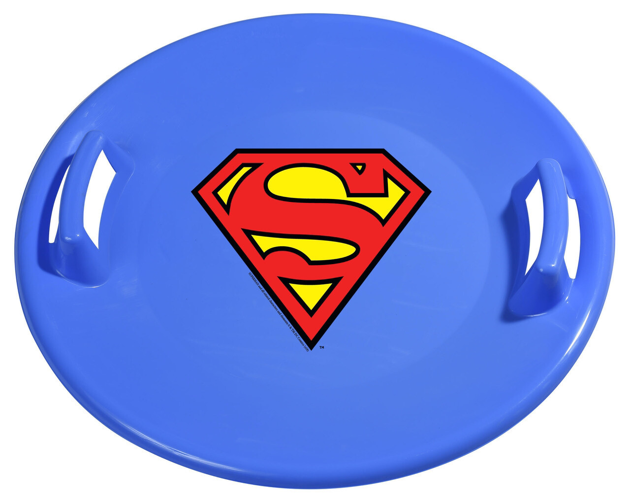 Slippery Racer Superman Saucer Snow Sled
