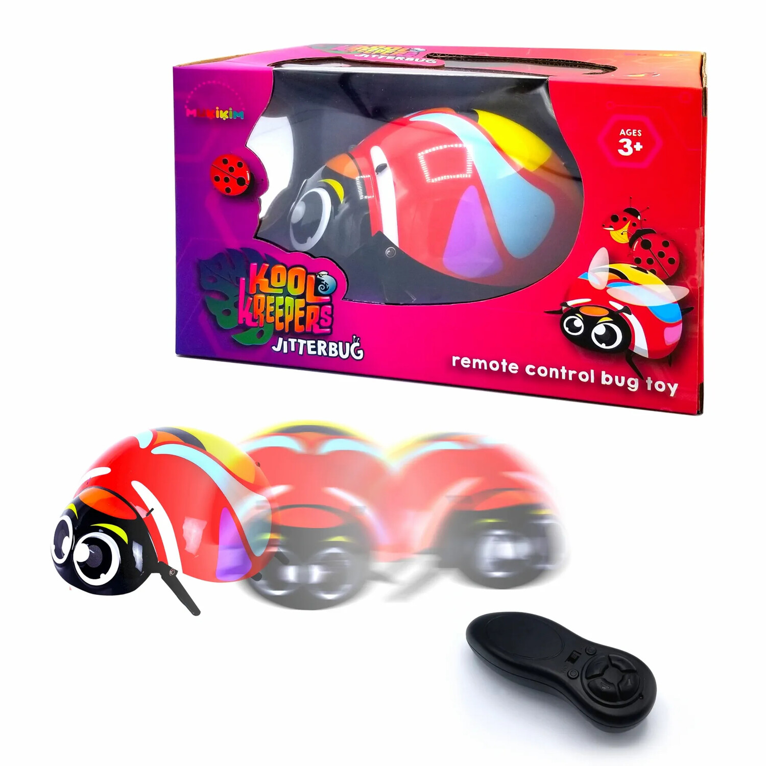Mukikum Jitterbug Kid&#39;s First RC Toy
