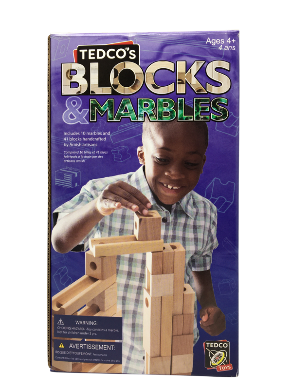 Tedco Blocks and Marbles Set