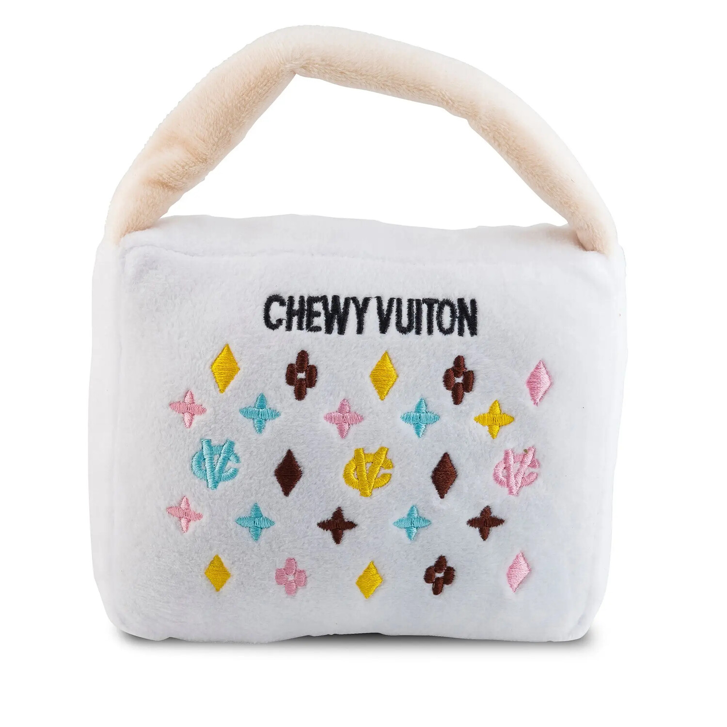 HDD White Chewy Vuiton Purse L