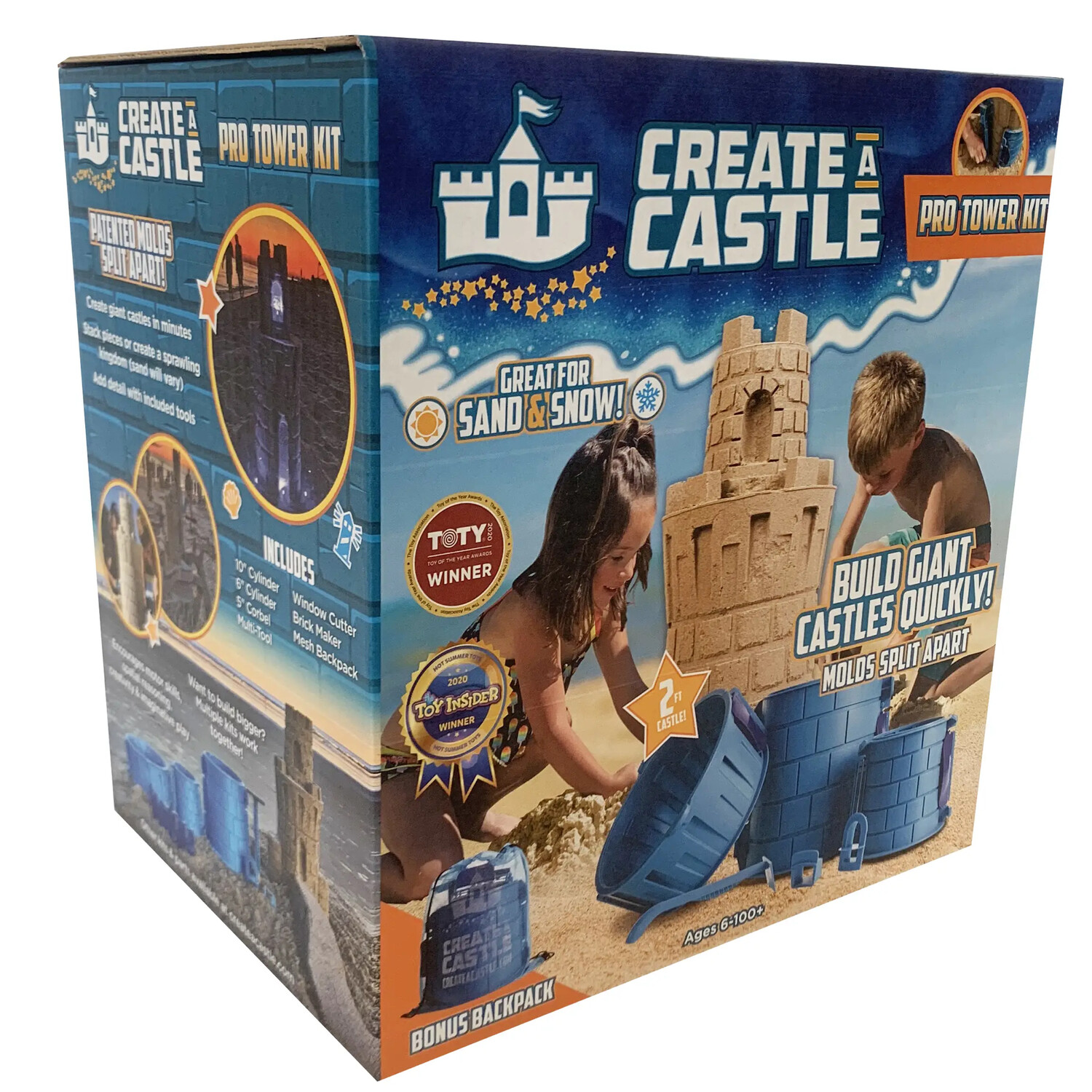 Create A Castle Sand &amp; Snow Castle Pro Kit