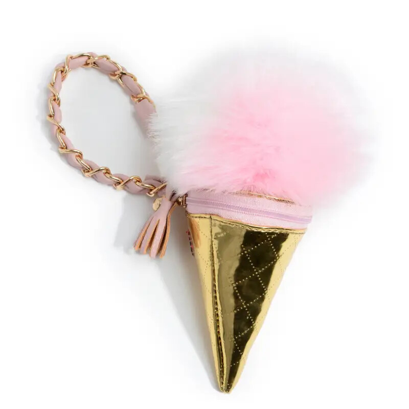 Me Oui Ice Cream Wristlet, Color: Pink