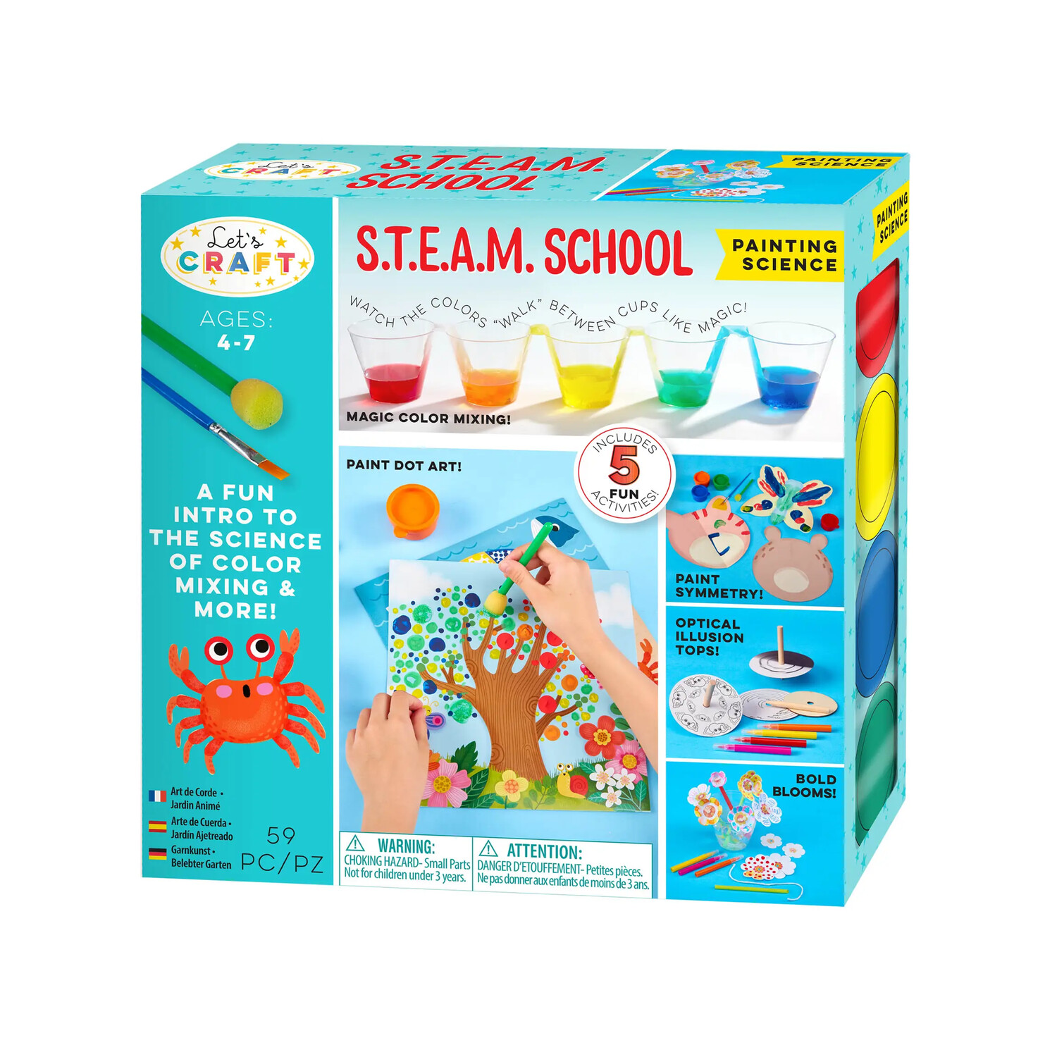 Bright STEAM School Painting Science