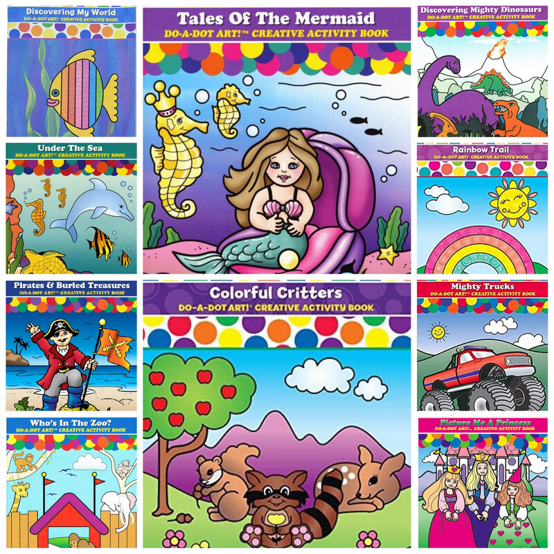 Do A Dot Coloring Books