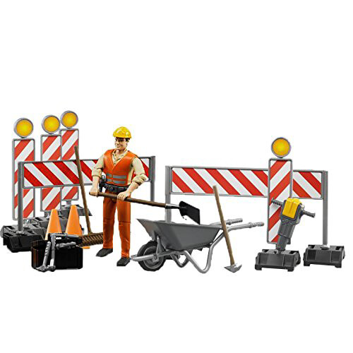 Bruder bworld Construction Worker Set