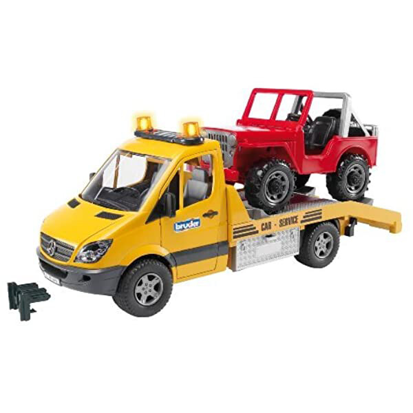 Bruder MB Sprinter w Cross Country Vehicle and Light/Sound Module