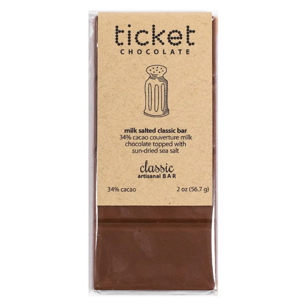 Chocolate Dusted with Sea Salt
