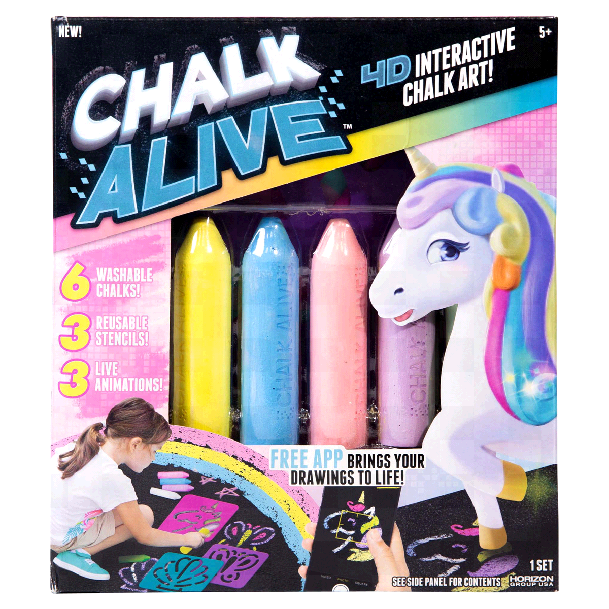 Horizon Chalk Alive, Style: Unicorn/Mermaid/Butterfly