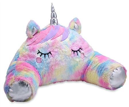 TT Fuzzy Unicorn Lounge Pillow