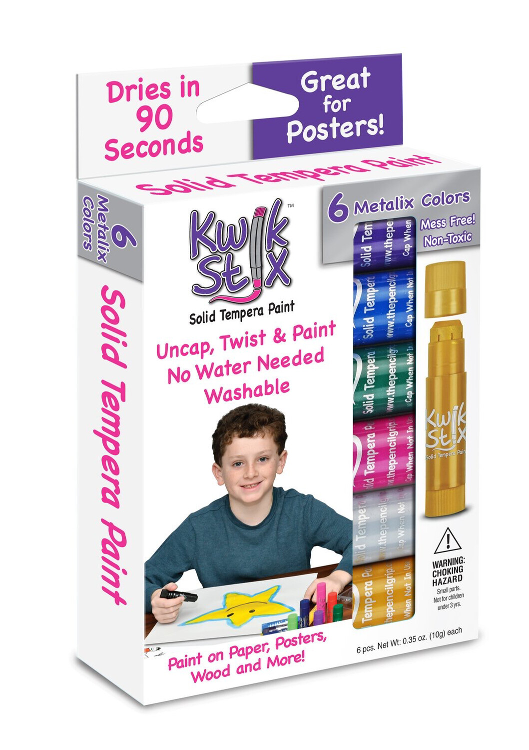 KwikStix 6ct Metallic