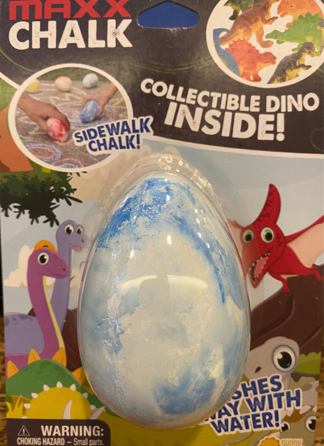 SD Maxx Chalk Egg, Style: Dino
