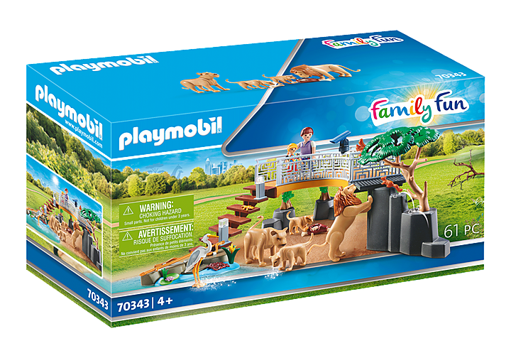 Playmobil Outdoor Lion Enclosure