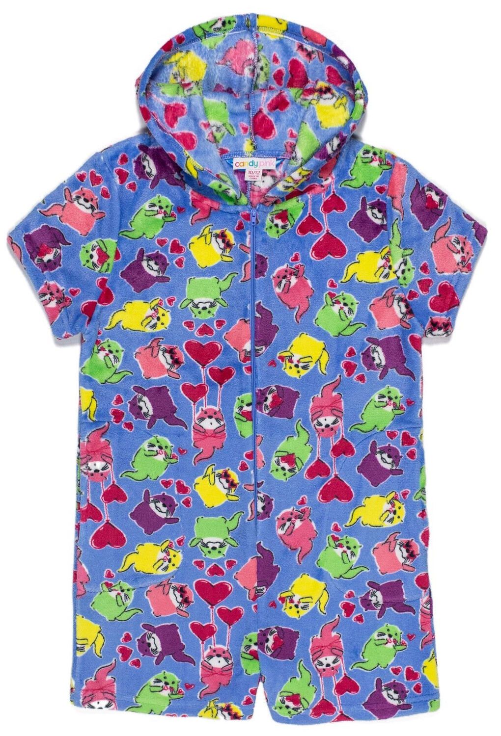 Candy Pink Otter Romper