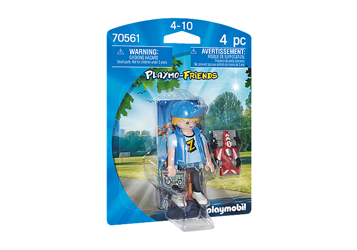 Playmobil Boy With RC Car