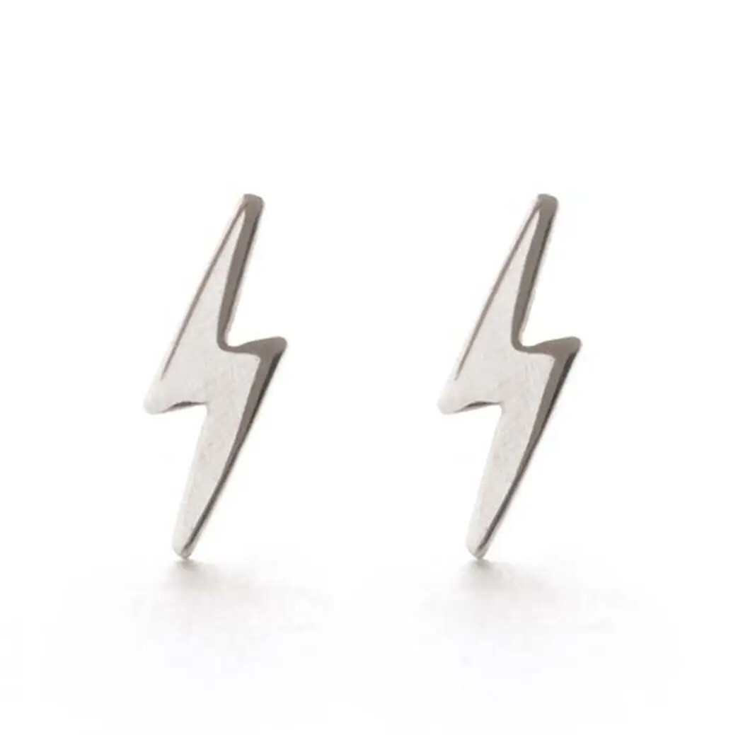 Amano Studio Lightning Bolt Studs-Silver