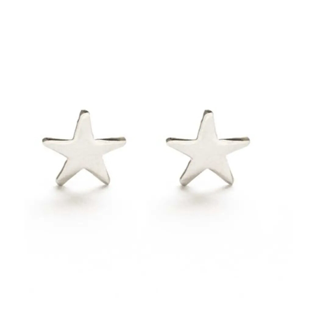 Amano Studio Star Studs-Silver
