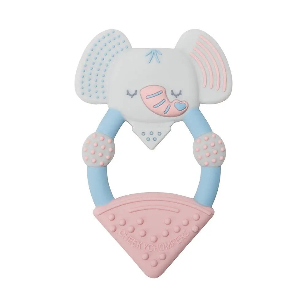 Cheeky Chompers Teether, Style: Elephant