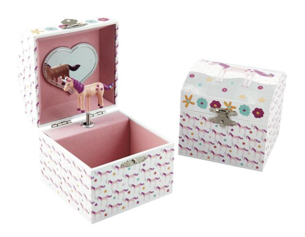 Floss &amp; Rock Jewelry Box, Rainbow Fairy Oval