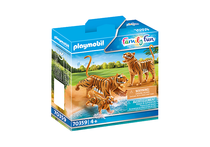 Playmobil Tigers with Cub