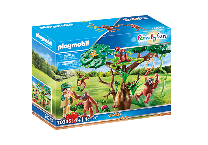 Playmobil Orangutans with Tree