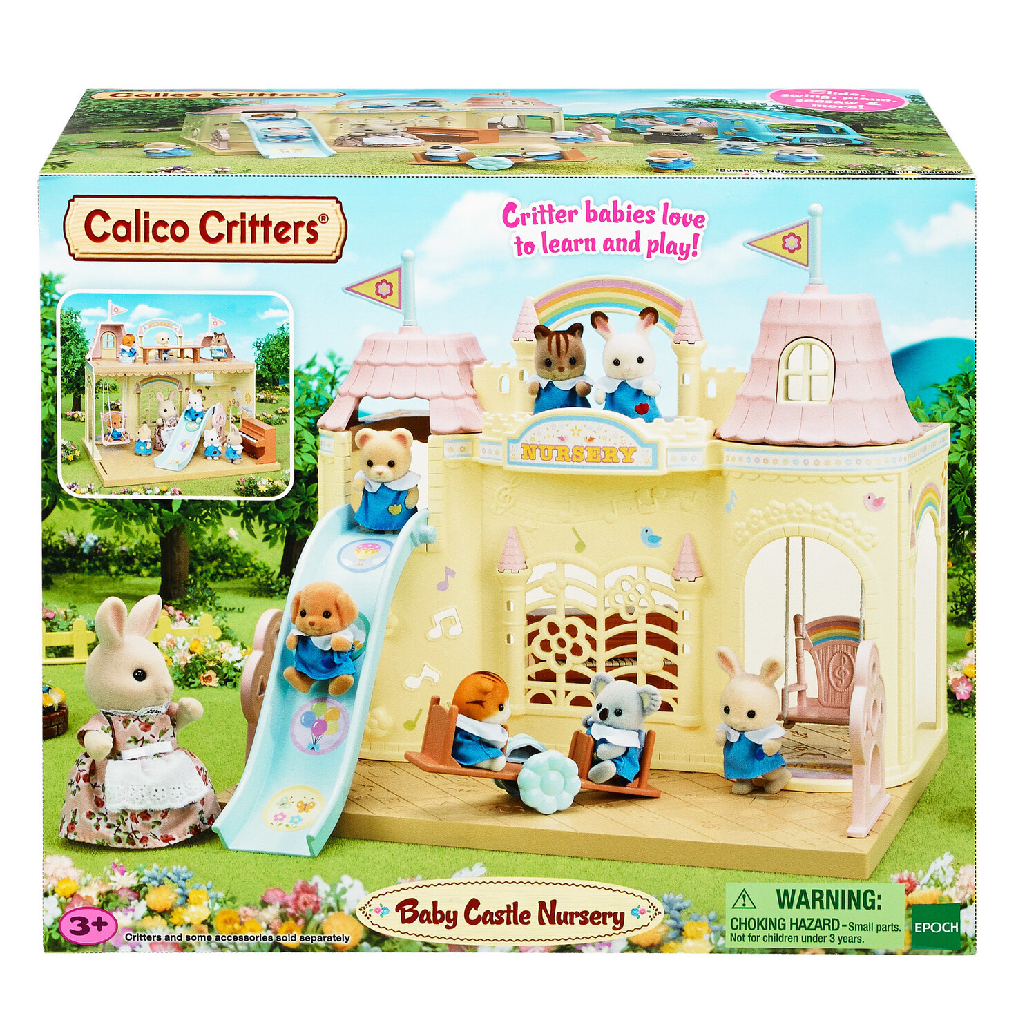 Calico Critters Baby Castle Nursery