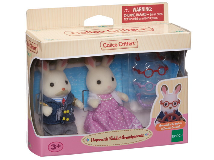 Calico Critters Hopscotch Rabbit Grandparents 