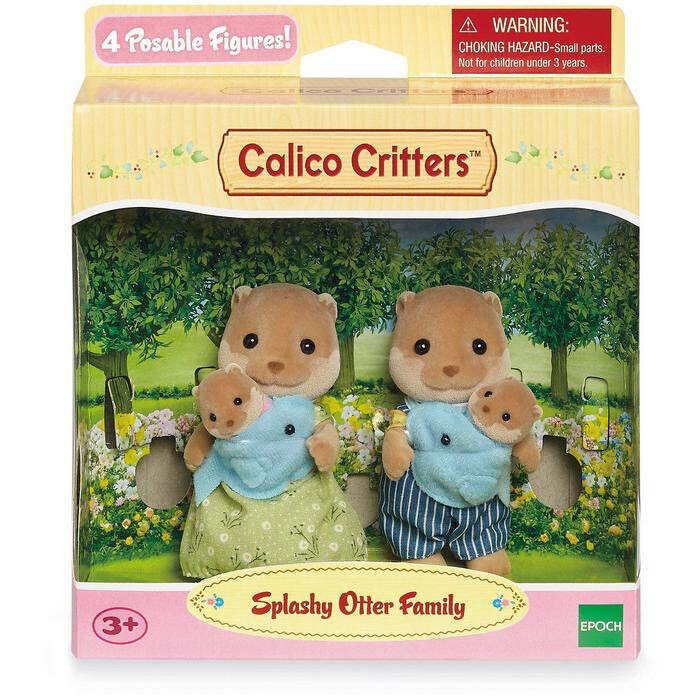 Calico Critters Splashy Otter Family