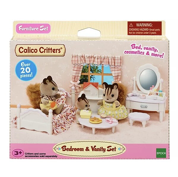 Calico Critters Bedroom &amp; Vanity Set