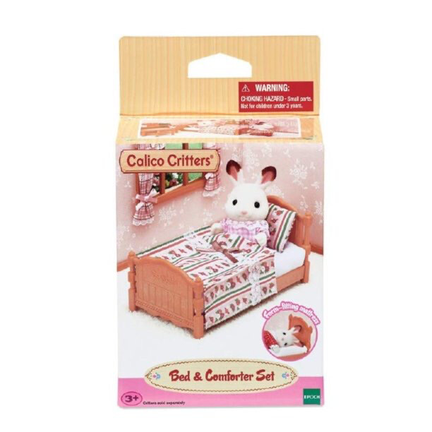 Calico Critters Bed &amp; Comforter Set