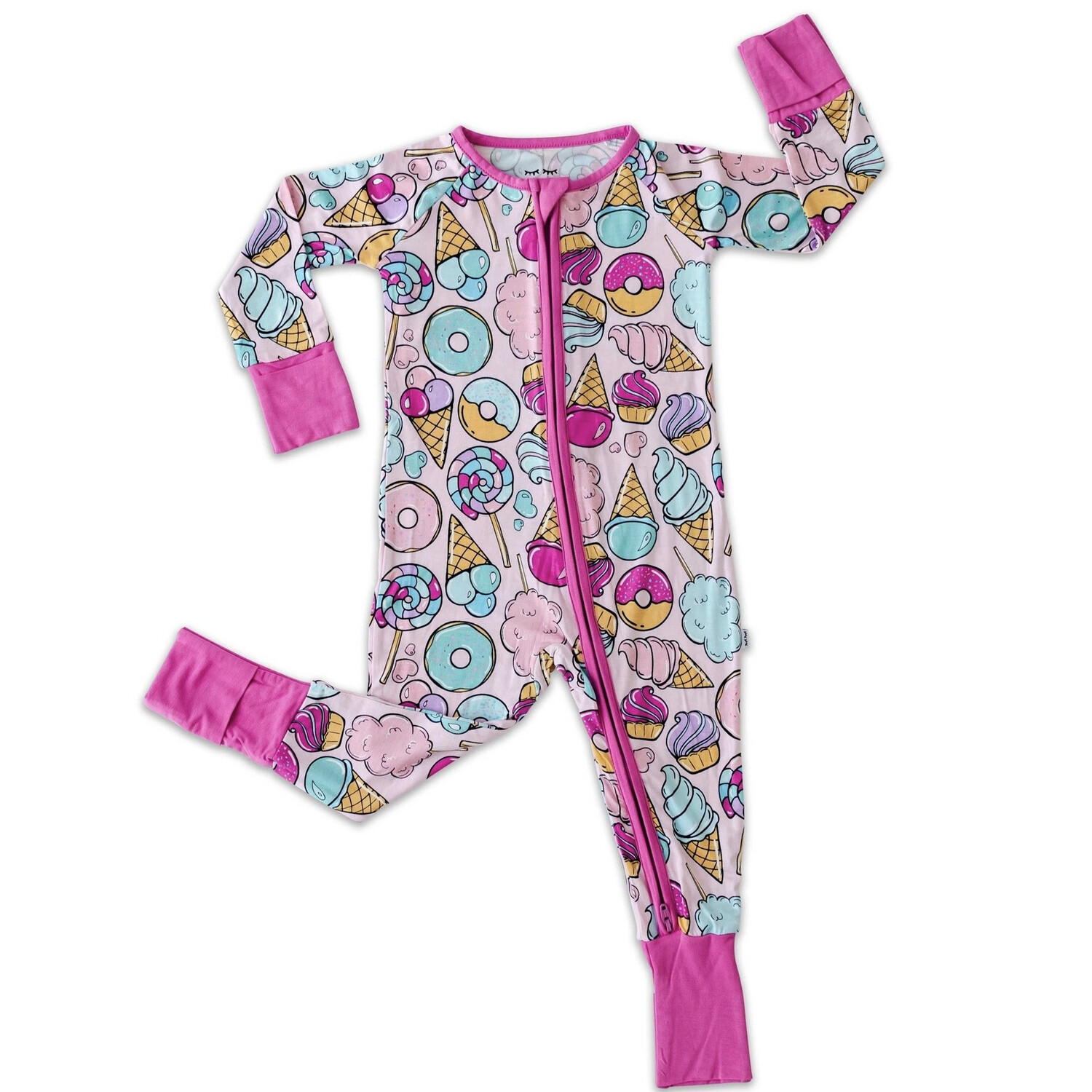 Little Sleepies Pink Sweet Treats Sleeper