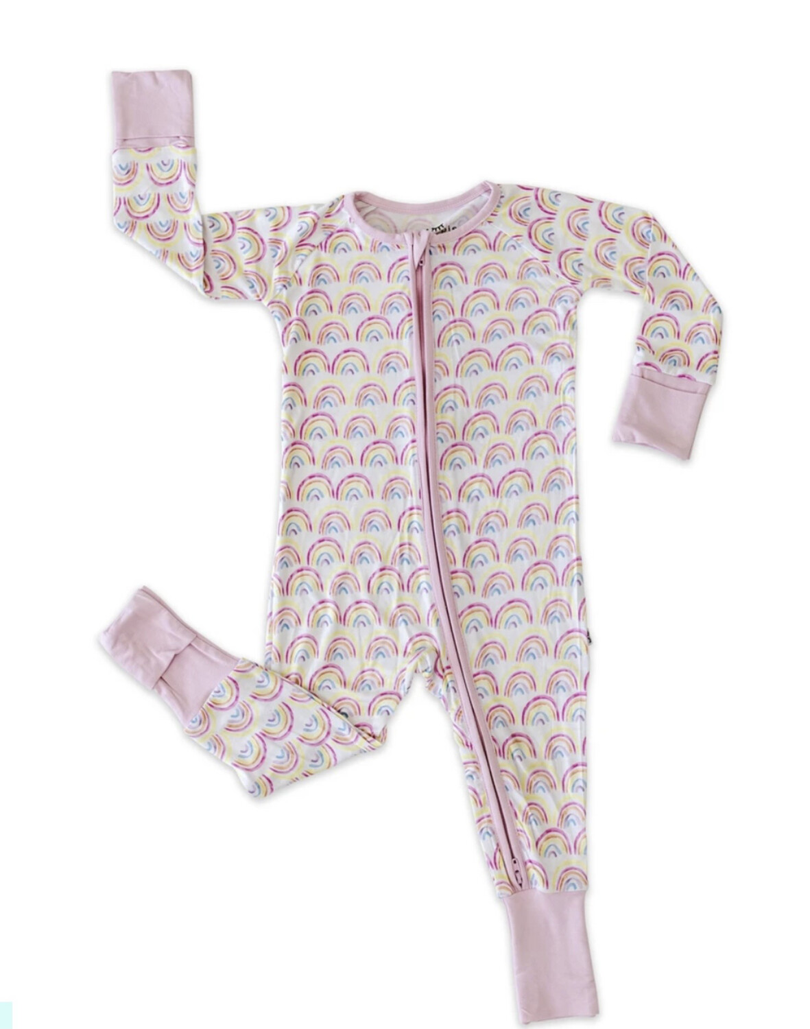 Little Sleepies Pastel Rainbows Sleeper