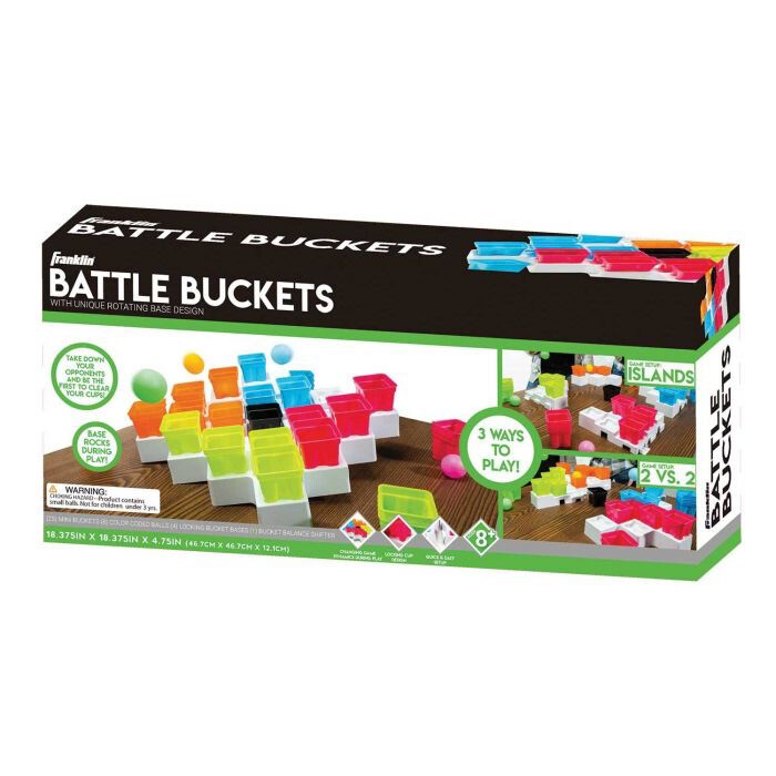 Franklin Sports Battle Buckets