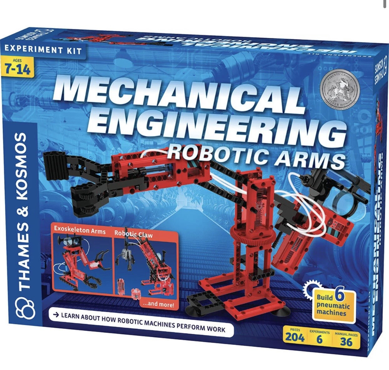 Thames &amp; Kosmos Mechanical Engineering: Robotic Arms