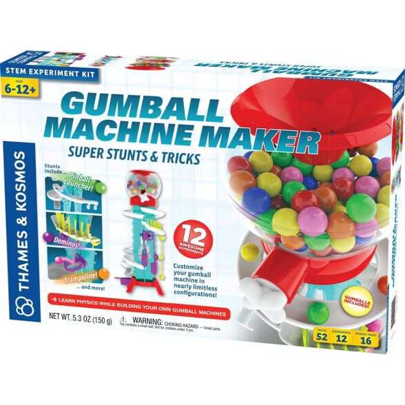 Thames &amp; Kosmos Gumball Machine Maker-Super Stunts and Tricks