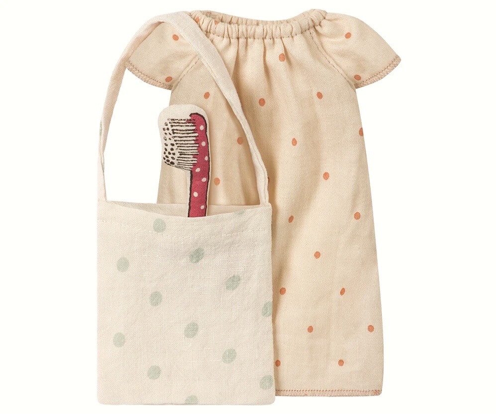 Maileg Sleep-over Set, Medium Mouse-Girl