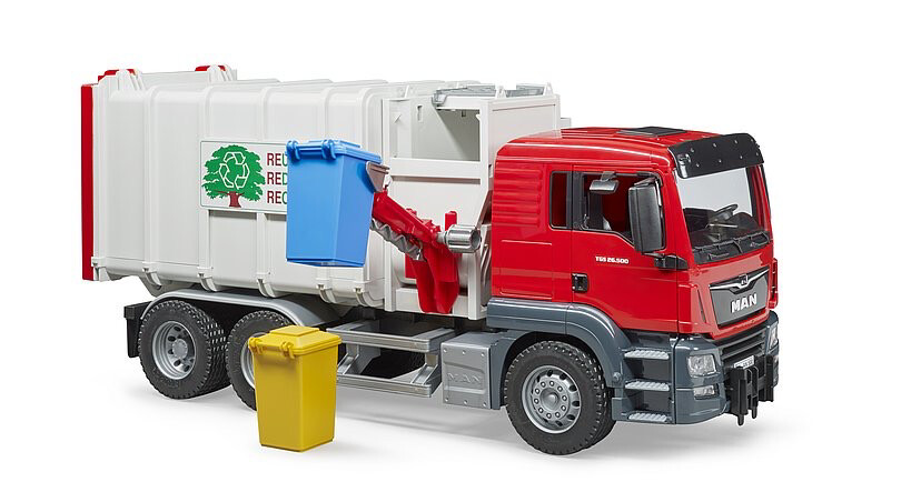 Bruder MAN Side Loading Garbage