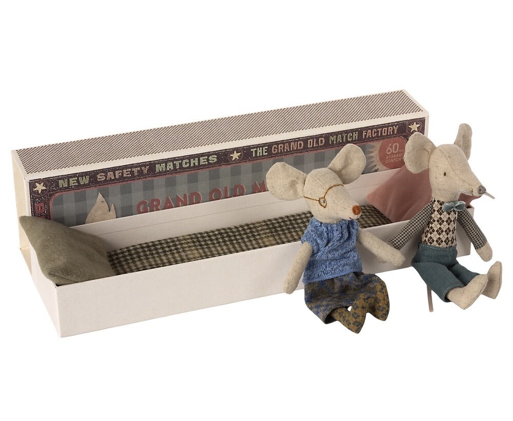 Maileg Grandma and Grandpa Mice