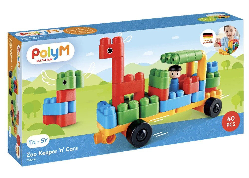 Poly M Zoo Keeper n Cars