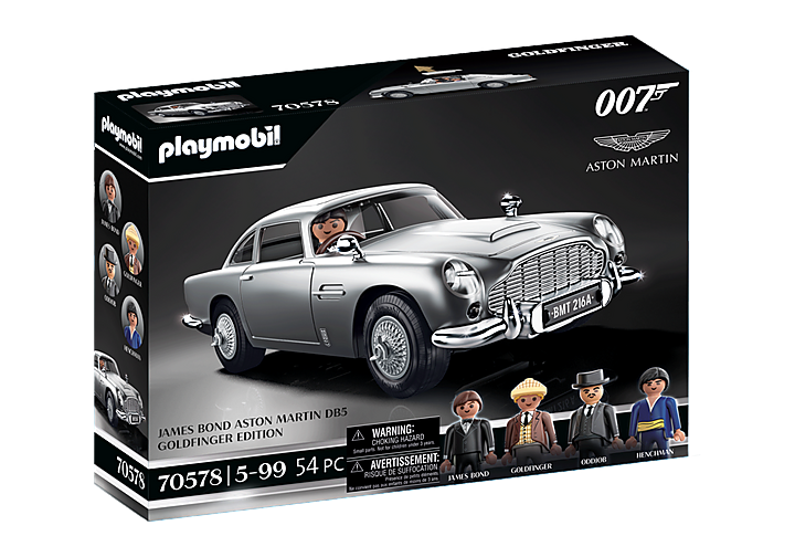 Playmobil James Bond Aston Martin DB5 Goldfinger 