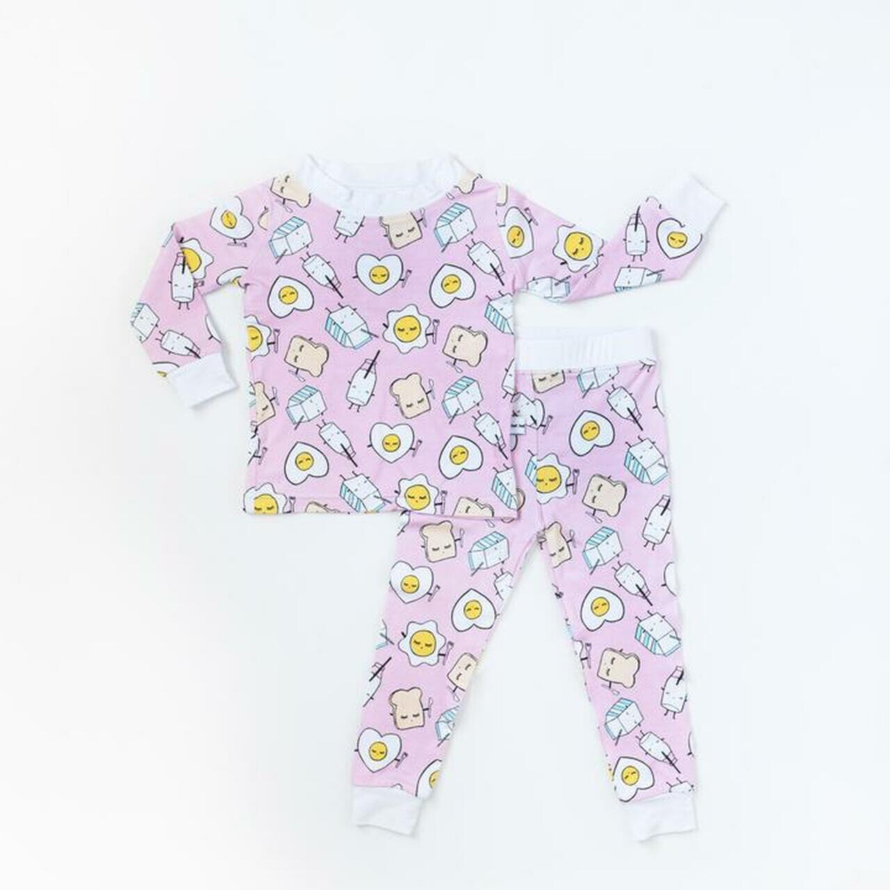 Little Sleepies Pink Breakfast Buddies 2PC