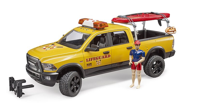 Bruder NEW RAM Life Guard W Figure, Stand up Paddle &amp; L/S Module