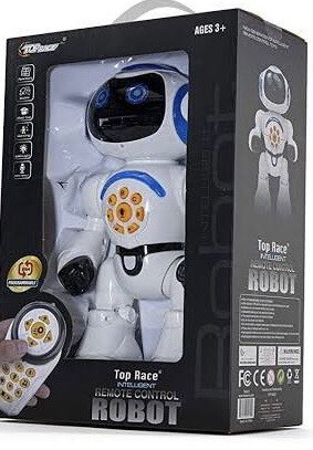 TR RC Robot Talking Recording Stories, Shooting Discs