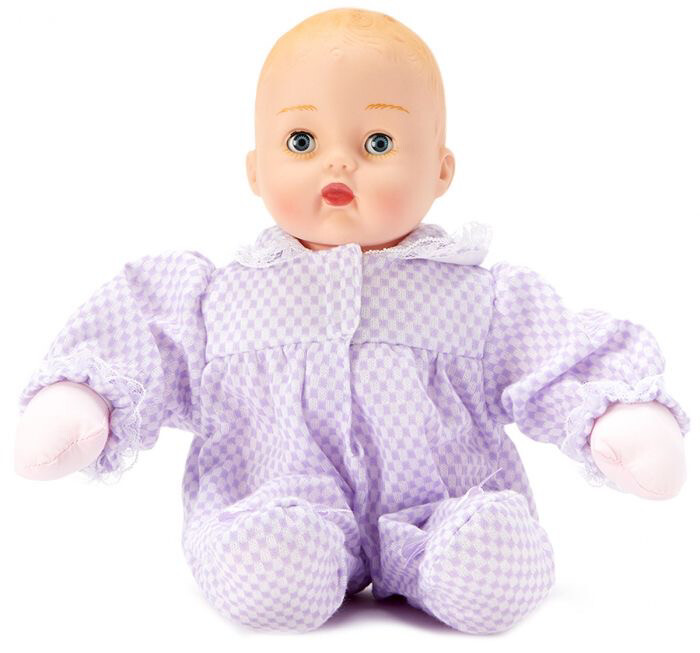 Madame Alexander Lavender Check Huggums