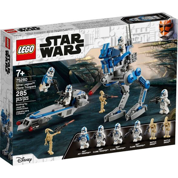 Lego 501st Legion Clone Troopers