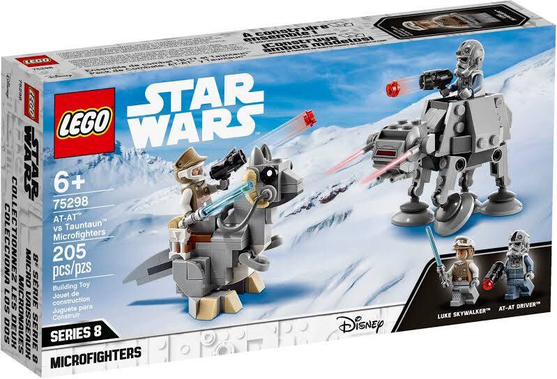 Lego AT-AT vs Tauntaun Microfighters