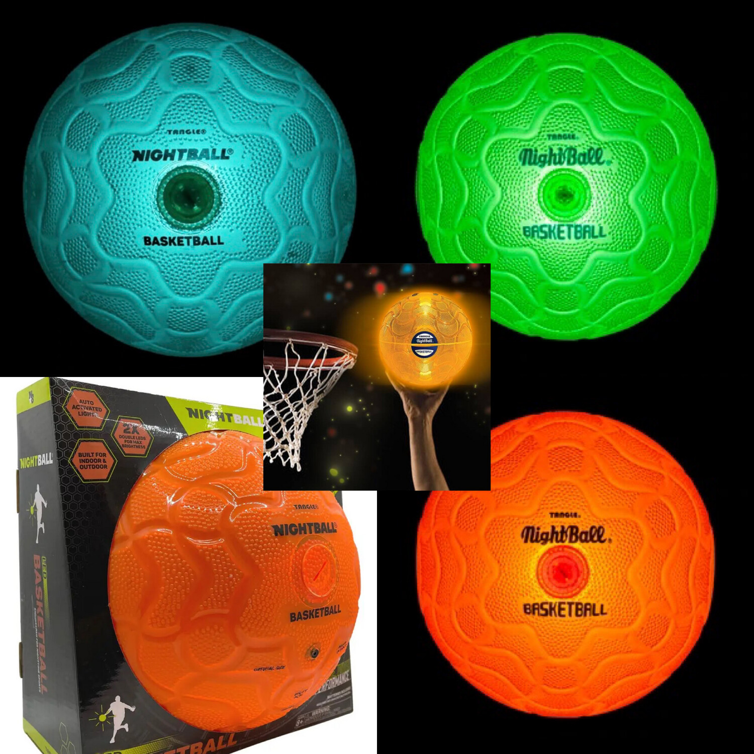 Tangle Nightball Basketball