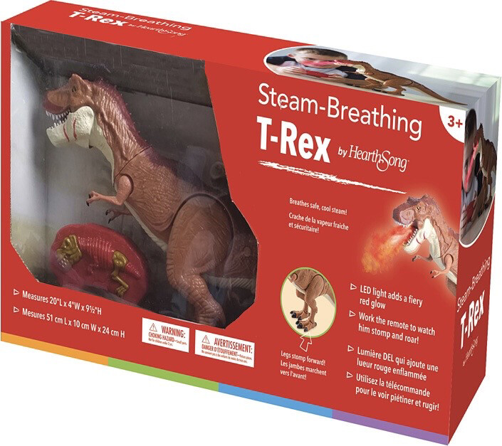 HearthSong Steam Breathing RC T-Rex