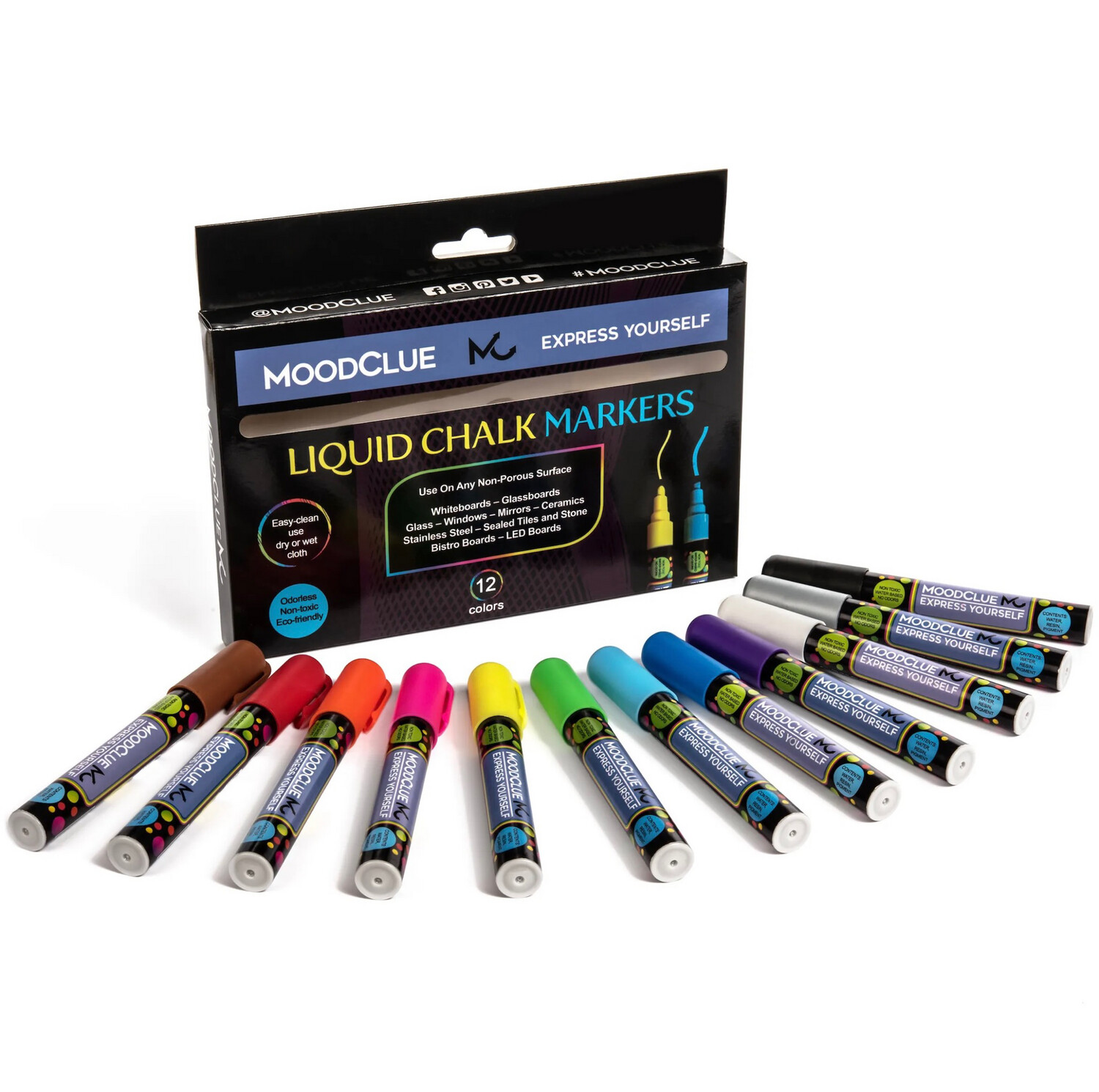 Basquettes MoodClue Chalk Markers
