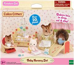 Calico Critters Baby Nursery Set