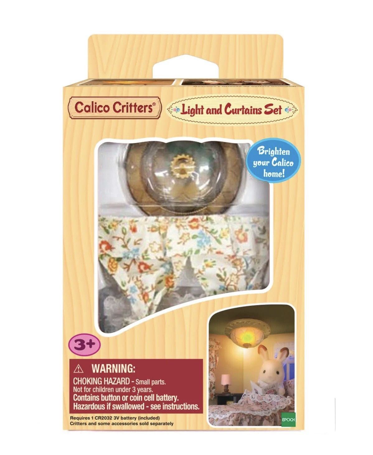Calico Critters Light/Curtain Set